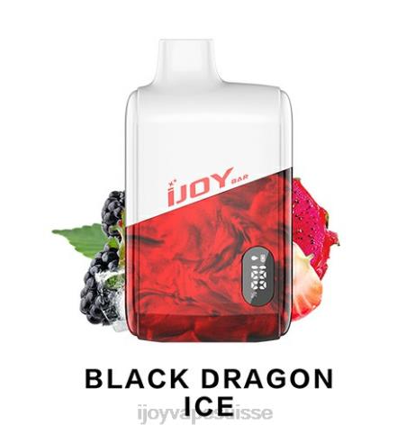 Order iJOY Vape 88820177 - iJOY Bar IC8000 jetable glace de dragon noir