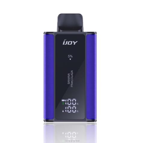 iJOY Disposable Vape 888206 - iJOY Bar Smart Vape 8000 bouffées glace bleue