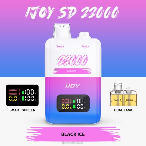 iJOY Vape Order Online 88820148 - iJOY SD 22000 jetable glace noir