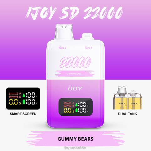 iJOY Vape Shop 88820154 - iJOY SD 22000 jetable oursons gommeux